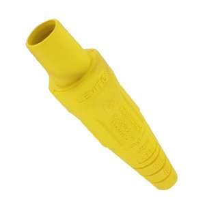   Nose, Female Plug, Contact and Insulator, Cam Type, Detachable, Yellow