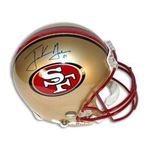   Frank Gore Signed 49ers Full Size Pro Line Helmet Sports Collectibles