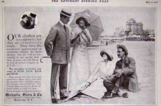 1912 Michaels Stern clothes Rochester beach airplane AD  