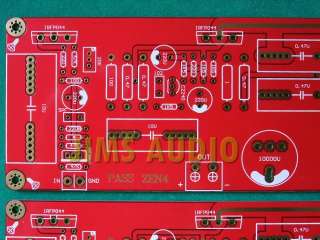 10W Mosfet pure class A SE amplifier PCB Zen 4   