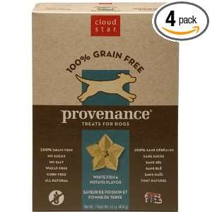 Cloud Star Provenance Dog Treats, Grain free Whitefish & Potato Flavor 