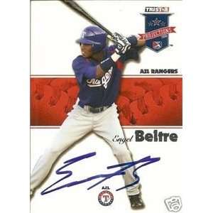   Beltre Signed 2008 Projections Card Texas Rangers 