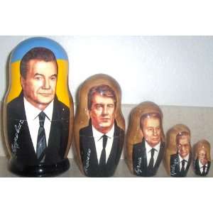  Ukrainian Political leaders Yanukovych, Yuschenko, Kuchma 