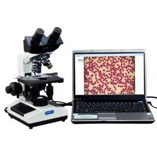 OMAX 40X 2000X Digital Lab Binocular Compound Microscope with Built in 