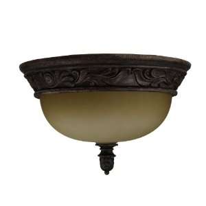  Sunlite DAB15/TS 15 Inch Decorative Dome Ceiling Fixture 