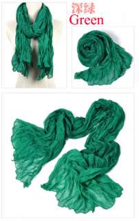   20 Color Choice New Fashion Women Ladies Long Scarf Wrap Stole 1082