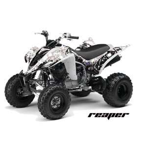  AMR Racing Yamaha Raptor 350 ATV Quad Graphic Kit   Reaper 