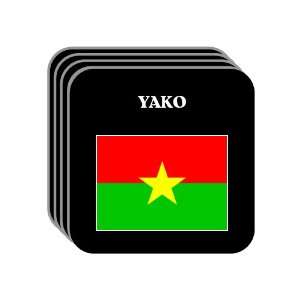  Burkina Faso   YAKO Set of 4 Mini Mousepad Coasters 