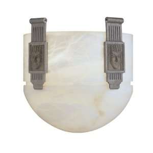 NULCO   5400 09 C   VOLCANO PERSONA ALABASTER WALL BRACKET WITH COBALT 