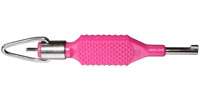 Zak #9 Flat Knurl Pink Handcuff Key  