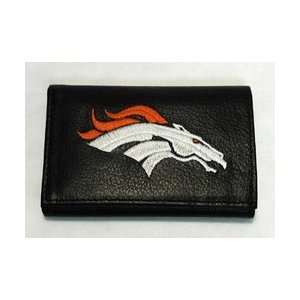  Denver Broncos Black Tri Fold Wallet *SALE* Sports 