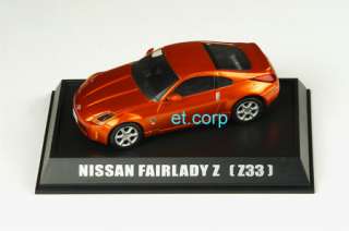 Takara 1/64FairLady Z model cars #9 Z33 Orange TTX04I  
