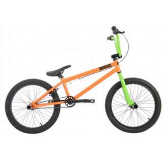 Framed FX3 BMX Bike 20 Orange/Green  