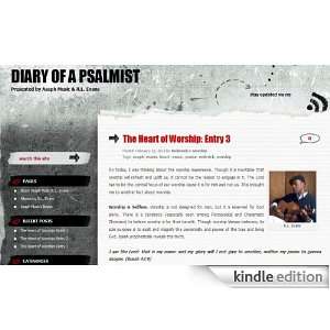  Diary of a Psalmist the Blog Kindle Store R.L. Evans