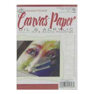  Canvas 5x7 Paper Pad Arts, Crafts & Sewing