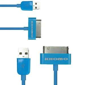 ft BLUE USB Charger SYNC Data Cord for Apple iPhone iPod & iPad 