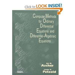   and Differential Algebraic Equations [Paperback] Uri M. Ascher Books