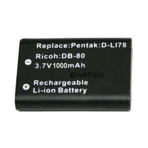  Olympus LI 60B Replacement Battery (Premium Cells 1000mAh 