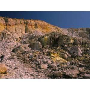  Yellow and Orange Volcanic Rock, Nisyros (Nisiros 