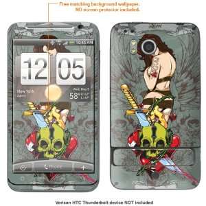  Protective Decal Skin STICKER for Verizon HTC Thunderbolt 