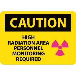  SIGNS HIGH RADIATION AREA PERSONN