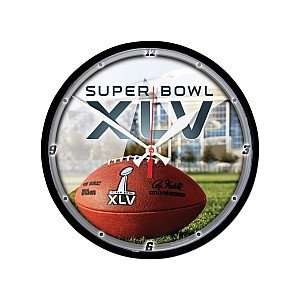  Wincraft Super Bowl XLV Round Clock