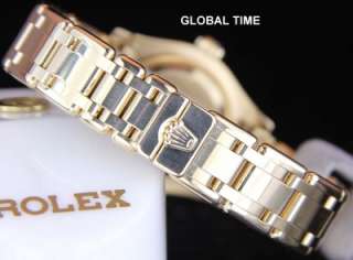 Ladies Rolex Solid 18K Yellow gold 80318 Pearlmaster FACTORY MOP 