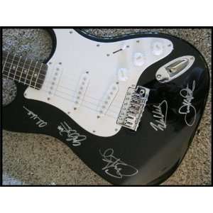  Van Halen Autographed/Hand Signed Electric Guitar Sports 
