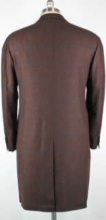 New $8700 Kiton Brown Coat 42/52  