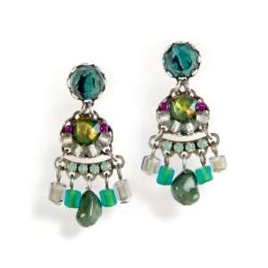  Ayala Bar Earrings   Classic Collection in Emerald Green 