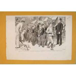 Juvenile Strikers Parade Children Strike School 1889