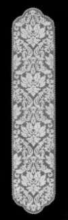 Heritage Lace Heritage Damask Runner 14 x 64 Black/Colonial Gold 