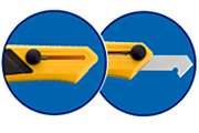 OLFA Plastic/Laminate HDuty Ratchet Lock Cutter PC L  