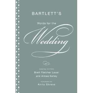  Bartletts Words for the Wedding  Author  Books
