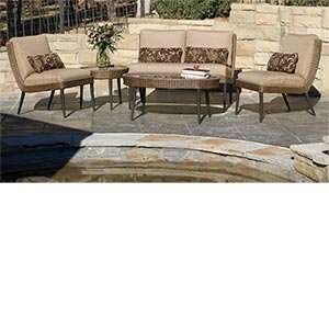  Sodo 5 pc Deep Seating Collection Includes Loveseat, 2 