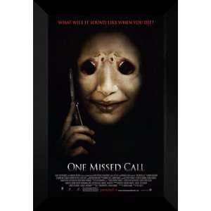  One Missed Call 27x40 FRAMED Movie Poster   Style A