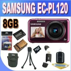  Samsung EC PL120 Digital Camera with 14 MP and 5x Optical 