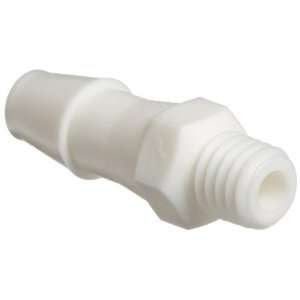 Value Plastics X240 1 White Nylon Tube Fitting, 200 Series Barbed 