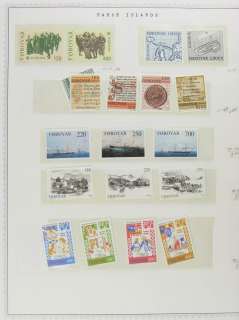Collection stamps of Faroe Islands 1919() 1985.  