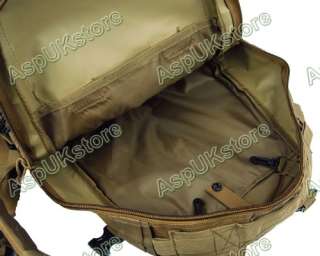 Molle Tactical Assault Hiking Hunting Backpack Bag Tan  