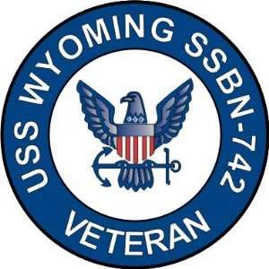 US Navy USS Wyoming SSBN 742 Ship Veteran Decal Sticker 5 