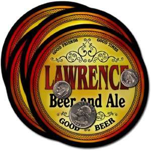  Lawrence, IN Beer & Ale Coasters   4pk 