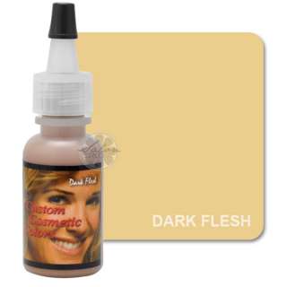 Dark FLESH Permanent Makeup Pigment Cosmetic Tattoo Ink 1/2oz  
