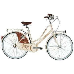  Lombardo Oasi 26 Bicycle (Beige, 26X 18 Inch) Sports 