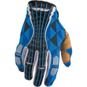   Racing Mens 2012 Kinetic Motocross Gloves Blue/Black Large L 365 21110