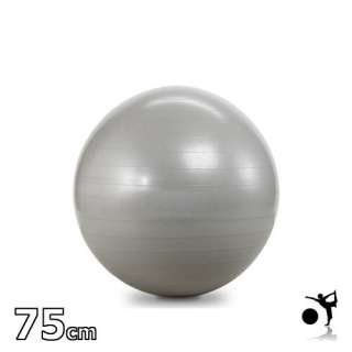 30 SILVER NEW 75CM Yoga Pilates GYM Fitness Swiss Ball Fit Ball 