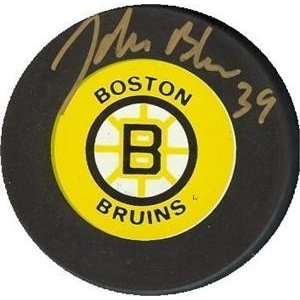   Autographed/Hand Signed Hockey Puck (Boston Bruins) 