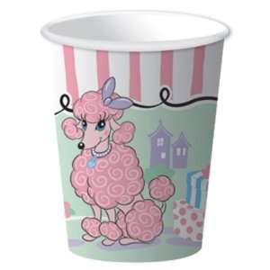  Pink Poodle 9 oz. Paper Cups (8count) 