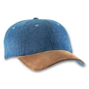  Capco 8081 Unconstructed 6 Panel Denim Crown With Suede 