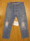 vint destroyed levis 501 painted jean used 38x $ 19 96 see suggestions